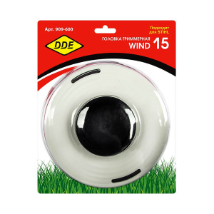 Головка триммерная DDE Wind15 (М12х1,5 лев.) 909-600