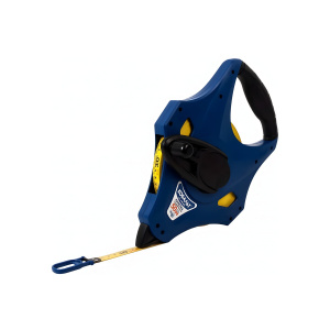 Рулетка геодезическая 50 м х 15 мм (фиберглассовая лента, открытый корпус) КОБАЛЬТ 646-904