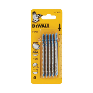 Пилки (5 шт., металл 0.5-1.5 мм) DeWalt DT2163-QZ