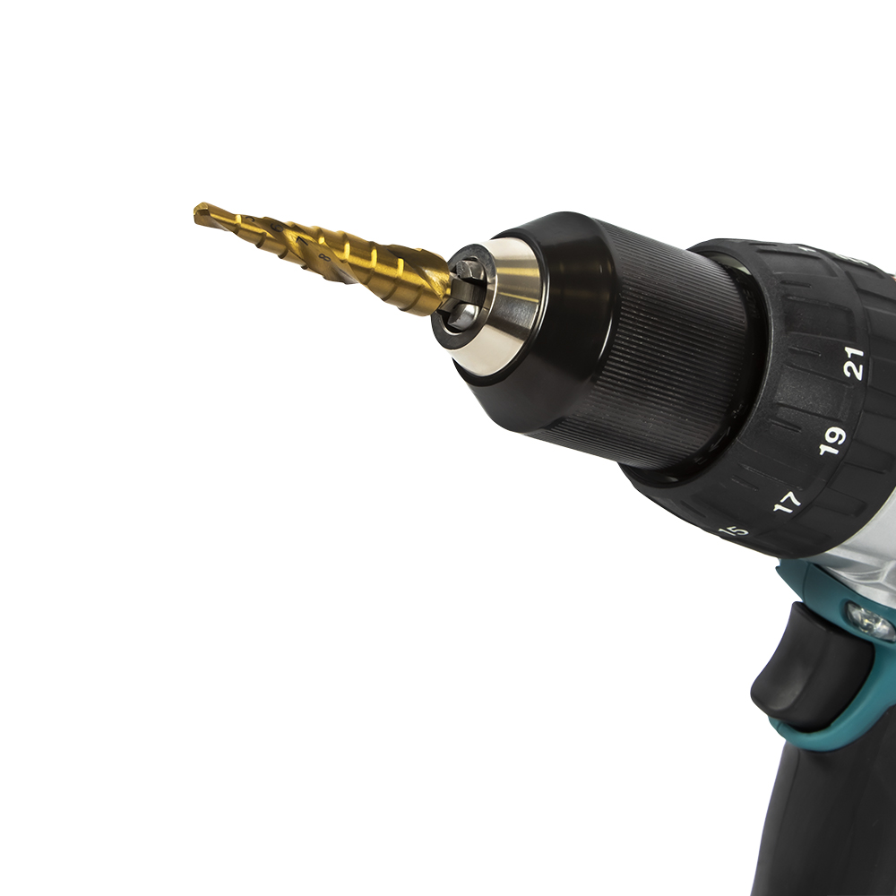 Сверло ступенчатое 4-12 мм (9 ступеней) "Эксперт" ПРАКТИКА 793-756