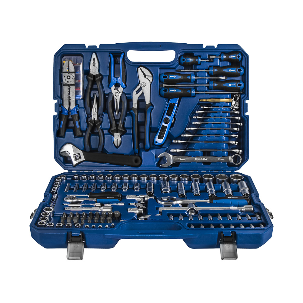Набор инструмента, универсальный (172 предм., 1/2'', 1/4'', кейс) КОБАЛЬТ 919-692