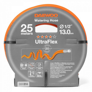 Шланг UltraFlex 25 м, 1/2'' (13 мм) DWH 8114 DAEWOO