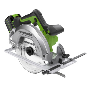 Пила циркулярная аккумуляторная GREENWORKS GD24CSK4 1500907CUB