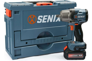 Гайковерт ударный аккумуляторный SENIX PDWX2-M7-EU SET