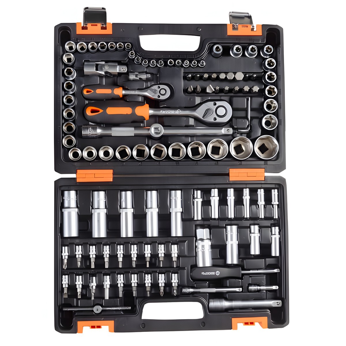 Набор инструментов ВИХРЬ 108 пр. (1/2'', 1/4'', кейс)