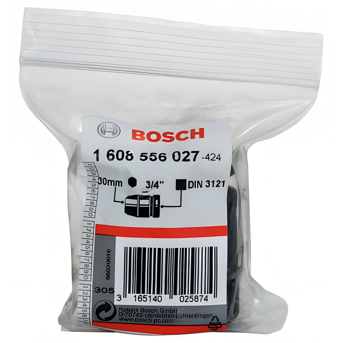 Головка ударная 3/4" 30 х 53 мм (М 20) BOSCH 1608556027