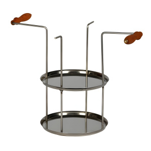 Тарелка двуъхярусная