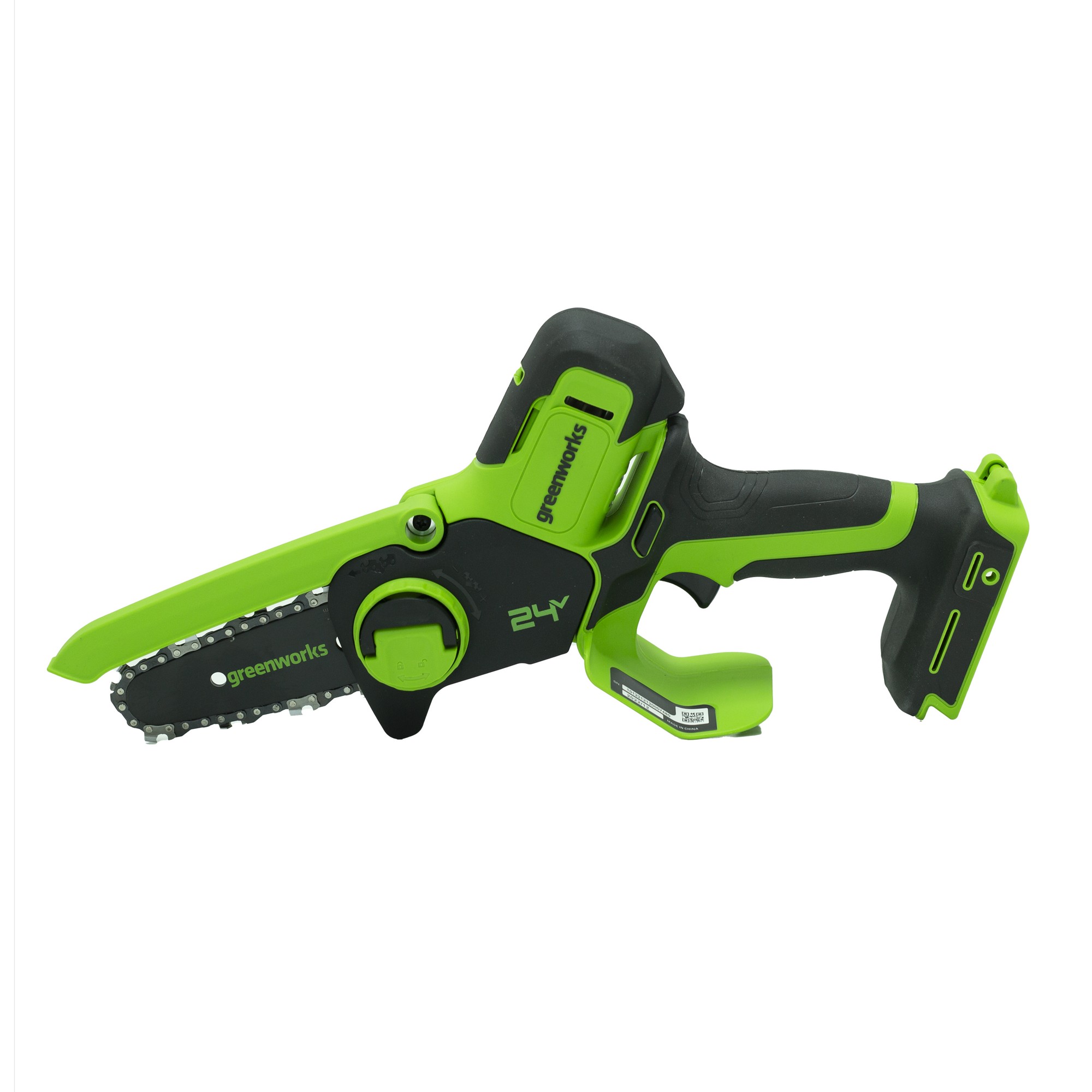 Мини-пила цепная аккумуляторная GREENWORKS G24MCS10K4 2008207UB