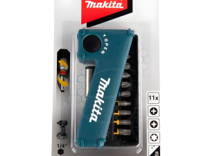 Набор насадок 11 шт. C-form (PH, PZ, T х 25 мм, магнит. держатель) Impact Premier MAKITA E-03567