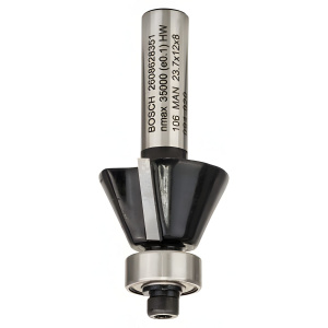 Фреза фасочная (d8/D23.7/H11.7/L54 мм) HM BOSCH 2608628351