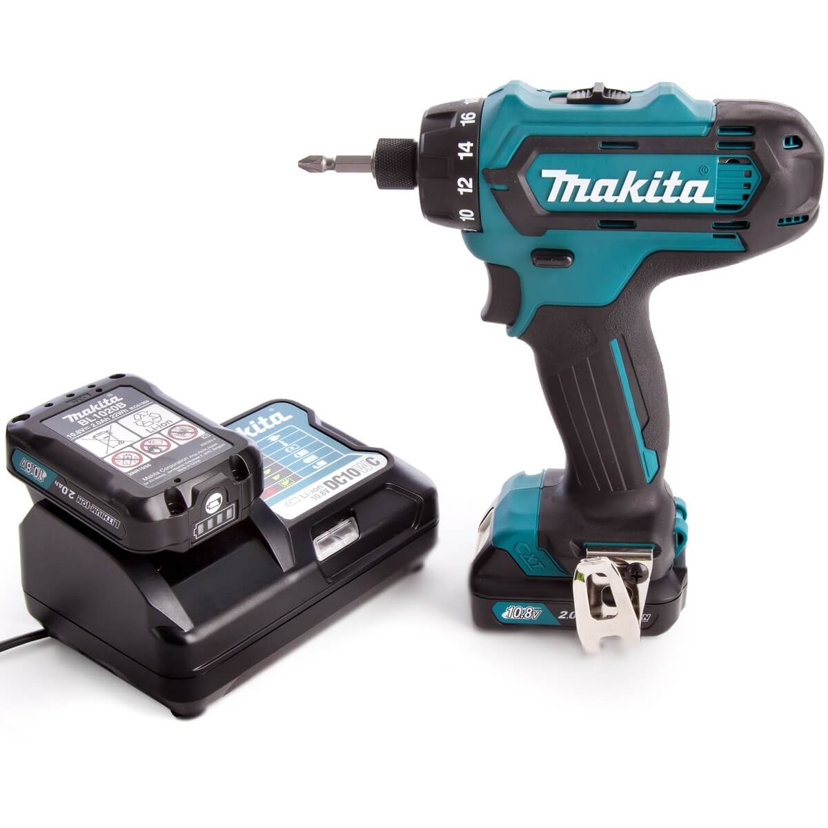 Дрель аккумуляторная MAKITA DF033DWAE