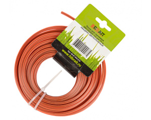 Леска  3.0 мм  х 15 м (двухслойный квадрат) BRAIT 30015 SQDP