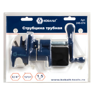 Струбцина трубная 3/4'' КОБАЛЬТ 246-074