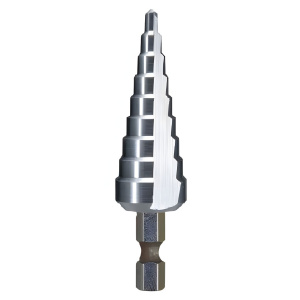 Сверло ступенчатое 4-12 мм (9 ступеней) HSS MAKITA D-40082