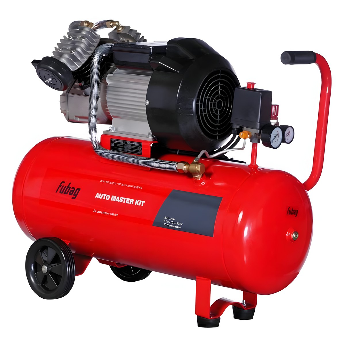 Компрессор FUBAG AUTO MASTER KIT + 10 предметов