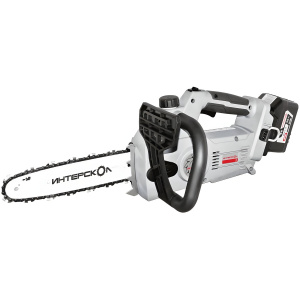 Пила цепная аккумуляторная ИНТЕРСКОЛ ПЦА-10/18В АПИ (1 АКБ х 4.0Ah)