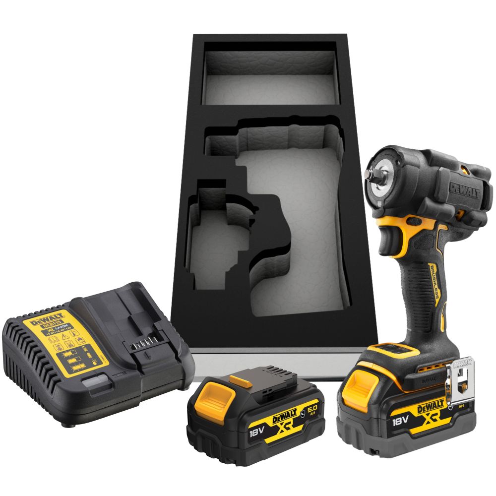 Гайковерт аккумуляторный ударный DEWALT DCF923P2G