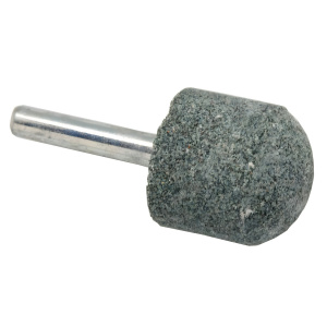 Шарошка абразивная 25 х 25 мм (закругленная, карбид кремния) ПРАКТИКА 641-312