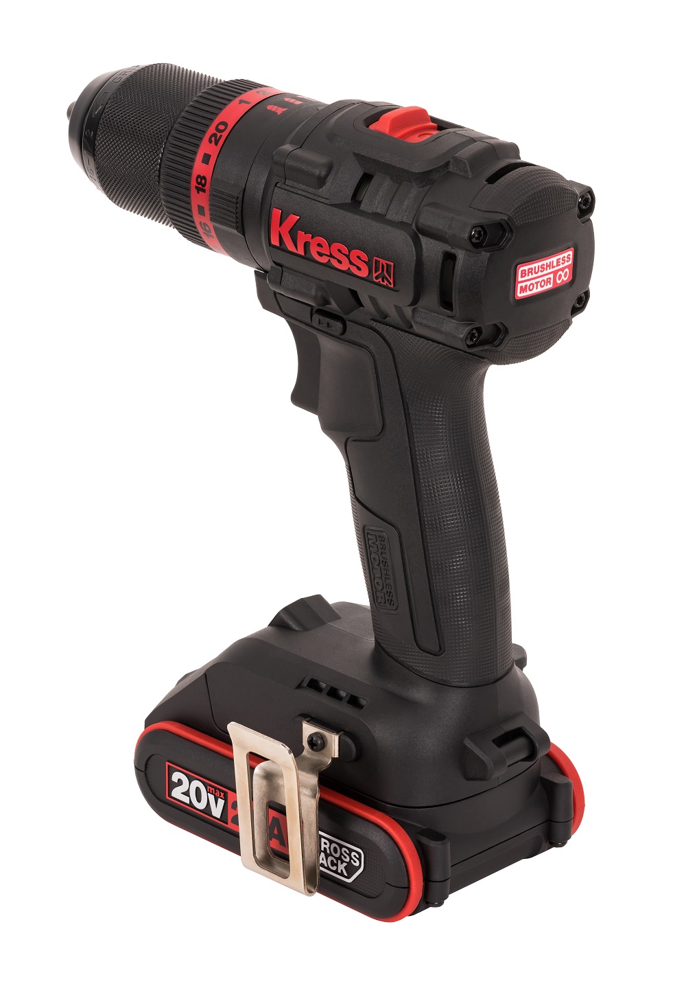 Дрель-шуруповерт ударная аккумуляторная KRESS KUC30.1