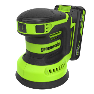 Шлифмашина эксцентриковая аккумуляторная GREENWORKS OS325 3100907CUA