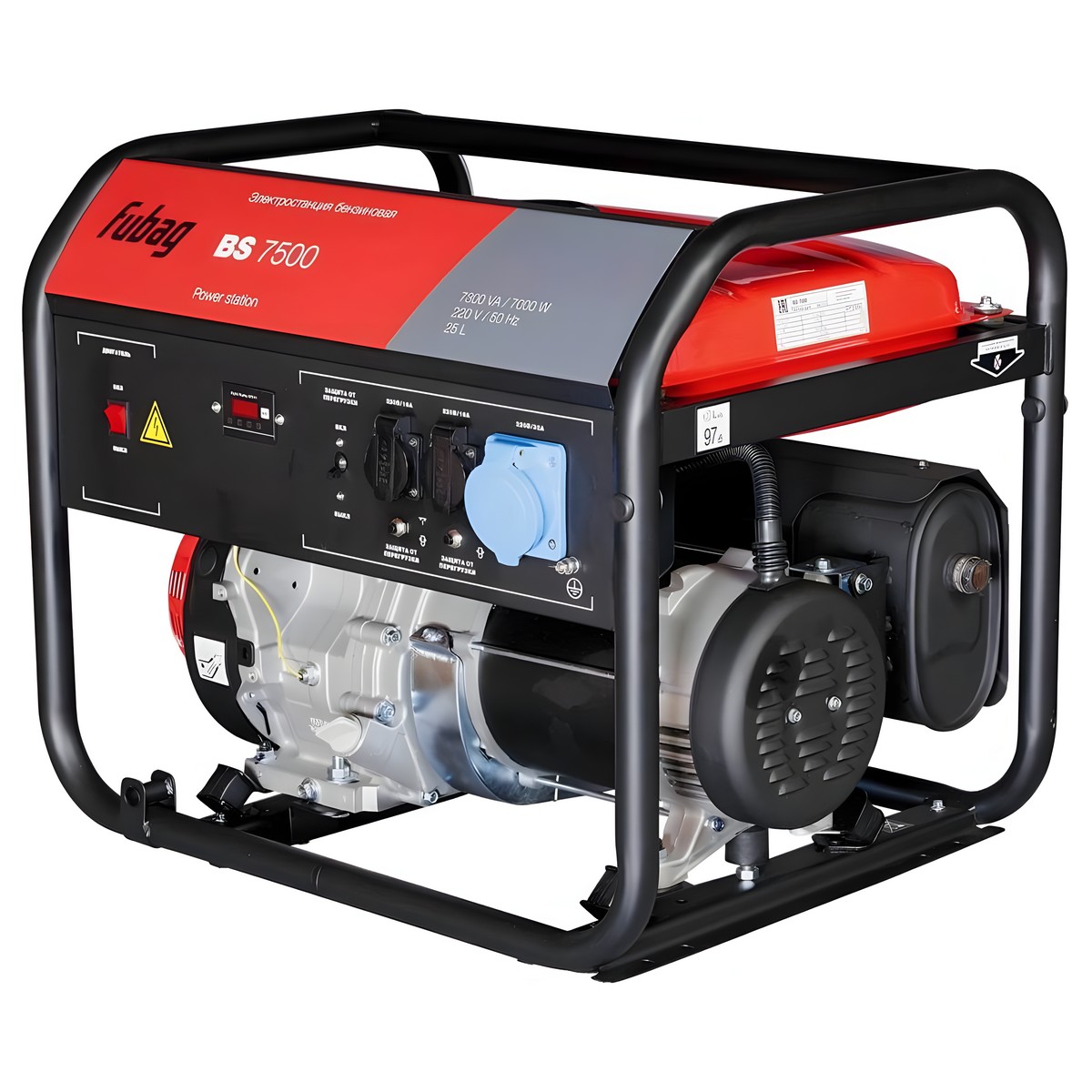 Электростанция бензиновая FUBAG BS 7500