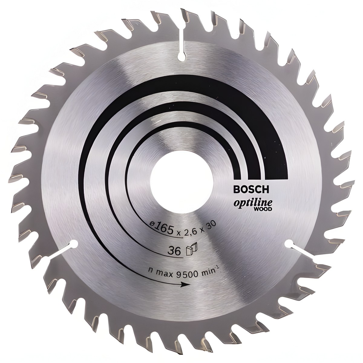 Диск пильный 165 х 30 мм 36T STD for Wood BOSCH 2608640603
