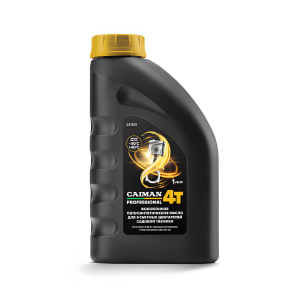 Масло 4T SAE 5W-40, 1 л (всесезонное, для 4-тактных двигателей) Caiman Professional 637828