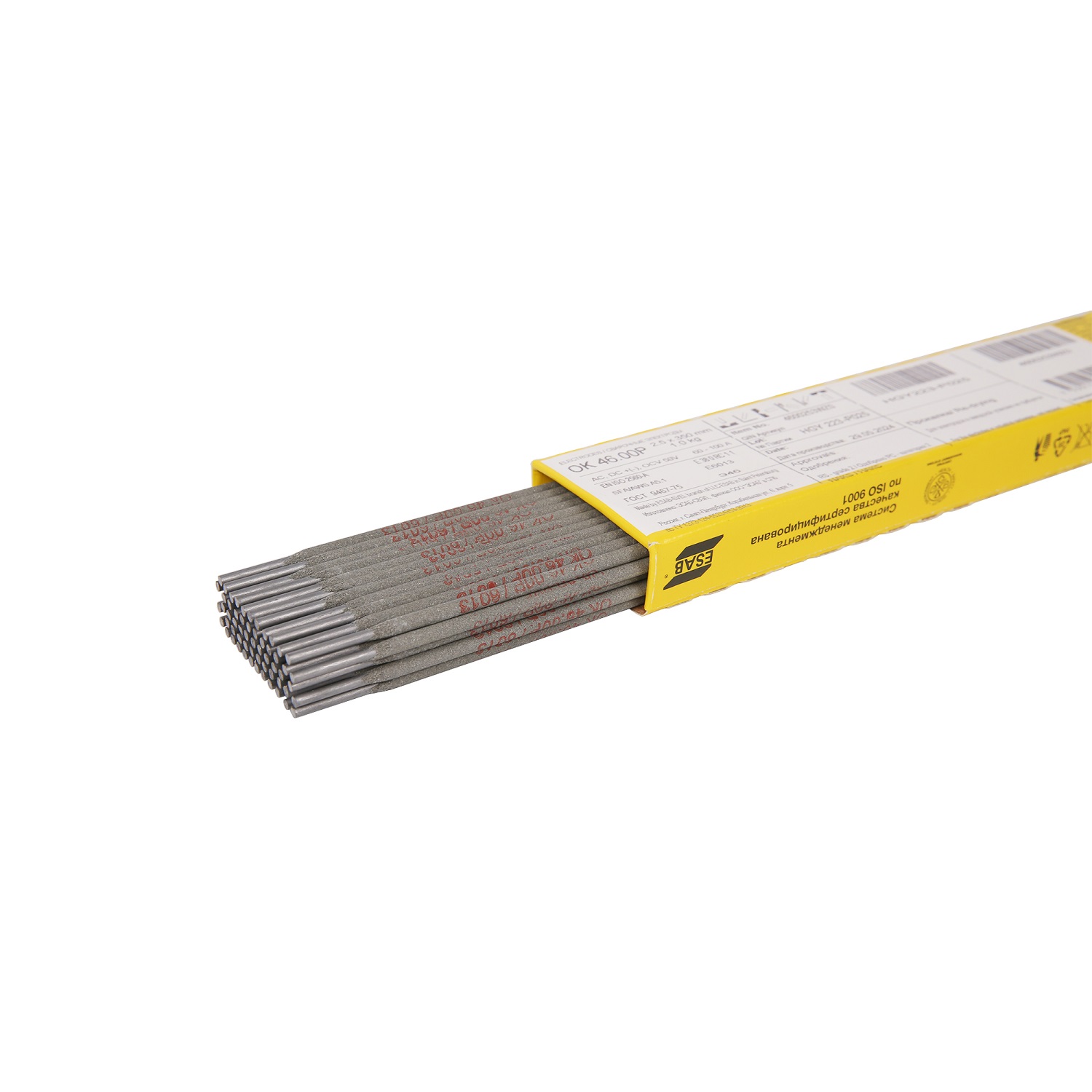 Электроды ОК 46.00P 2,5*350 мм (1,0 кг) ESAB 4600253WZ0