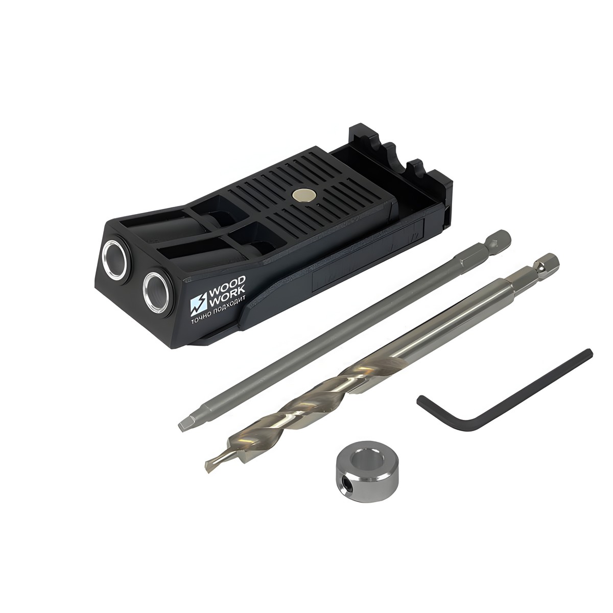 Кондуктор Pocket-Hole на 2 гильзы PHJ-02