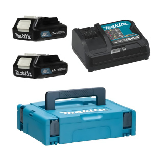 Набор (DC10SB + BL1016B - 2 шт., 1.5Ah, Li-Ion, MakPac) MAKITA 197652-7