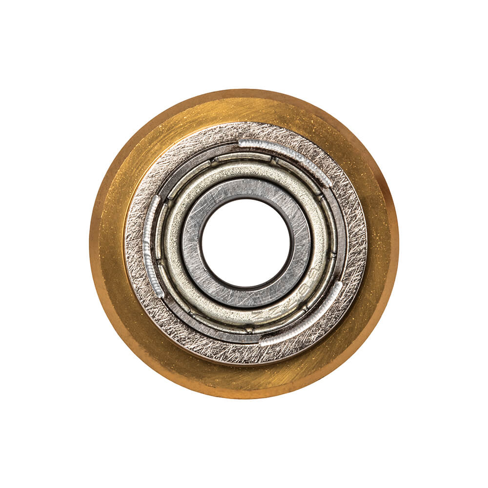 Ролик режущий для плиткореза 22.0 х 6.0 х 6.0 мм, ВК8, титановое покрытие КОБАЛЬТ 919-395