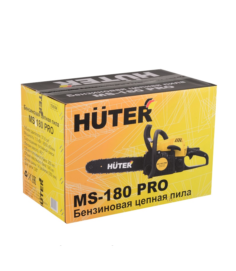 Бензопила HUTER MS-180 PRO