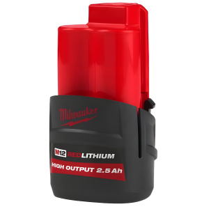 Аккумулятор M12 HB2.5 (12 В, 2,5 Ач, High Output) MILWAUKEE 4932480164