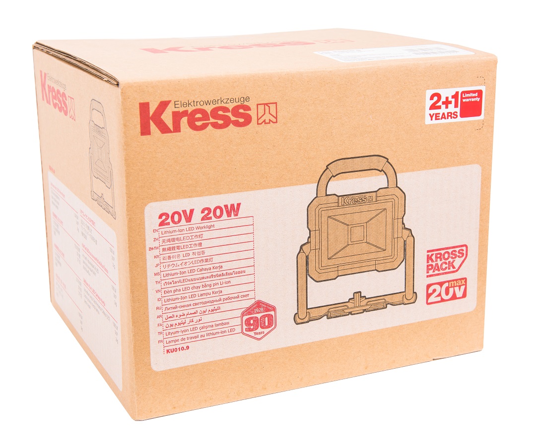 Фонарь аккумуляторный KRESS KU010.9