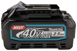 Аккумулятор MAKITA XGT BL4025 (40V, 2.5Ah, Li-Ion) полиэт. пакет 632N82-4