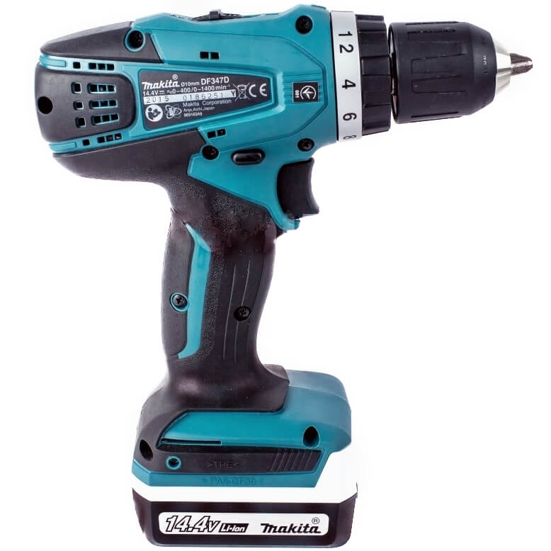 Дрель аккумуляторная MAKITA DF347DWLE