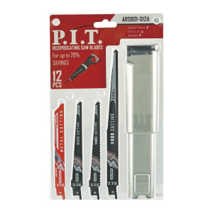 Набор полотен для сабельной пилы, 12 шт. P.I.T. (ARSB01-012A)