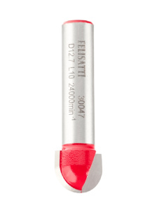 Фреза пазовая гальтельная ф12.7х10, r6.35, хв. 8мм