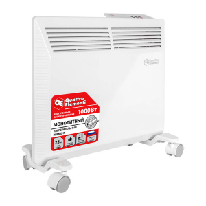 Нагреватель воздуха электрический QUATTRO ELEMENTI QE-1000KME (конвекторный, с блоком управления)