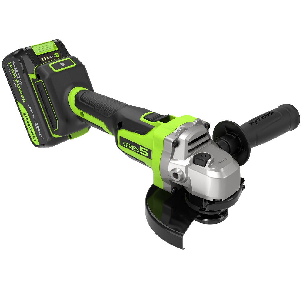 Шлифмашина угловая аккумуляторная GREENWORKS AG5900 3201007CUB