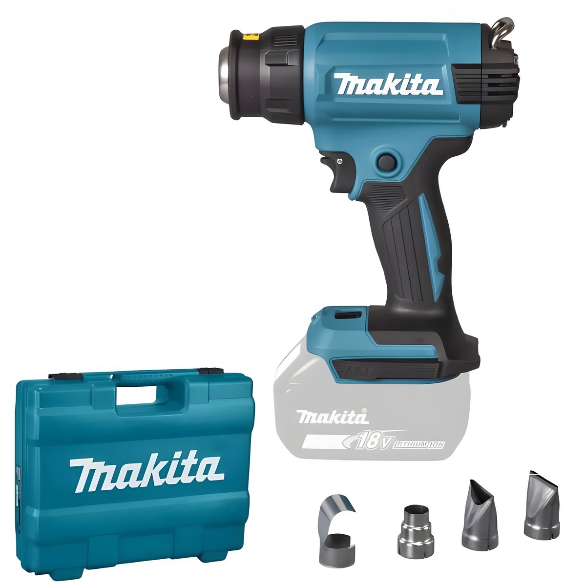 Фен технический аккумуляторный MAKITA DHG181ZK (без АКБ и ЗУ)