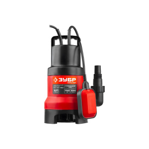 Насос дренажный ЗУБР НПГ-М1-750 (для грязной воды, 750 Вт)