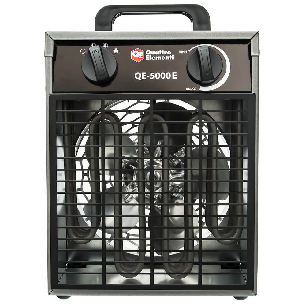 Нагреватель воздуха электрический QUATTRO ELEMENTI QE-5000E (с ТЭН)