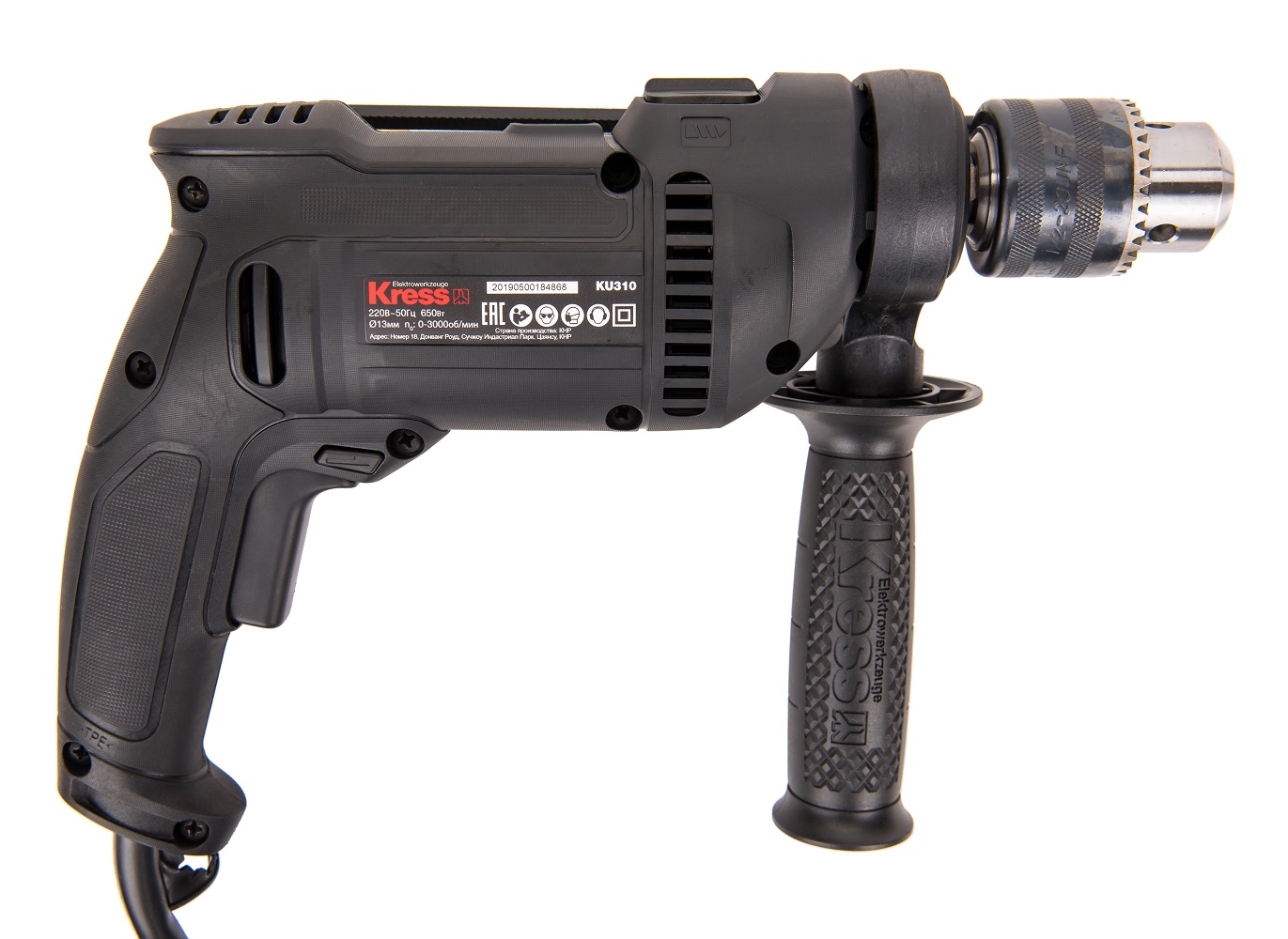 Дрель ударная KRESS KU310