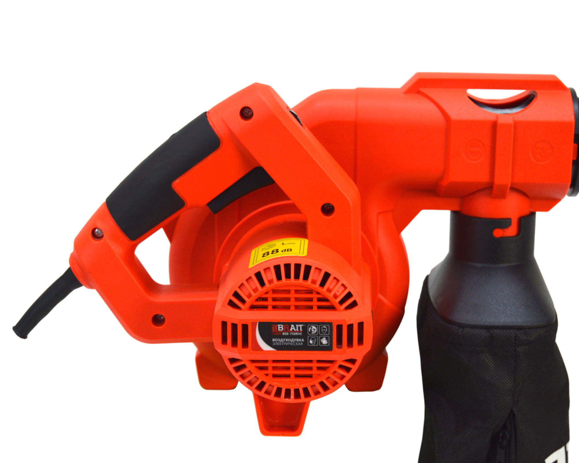Воздуходувка электрическая BRAIT BEB-750RVC