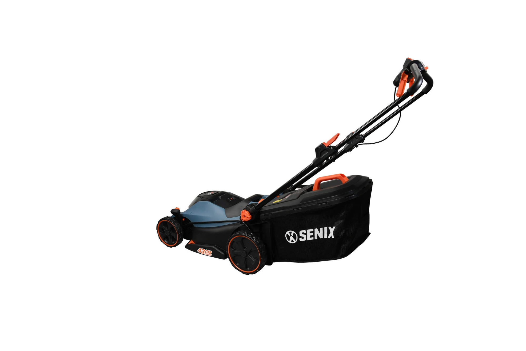 Газонокосилка аккумуляторная самоходная SENIX LPSX2-M-EU, 2X2 40V, 43см, 2акб,1зу