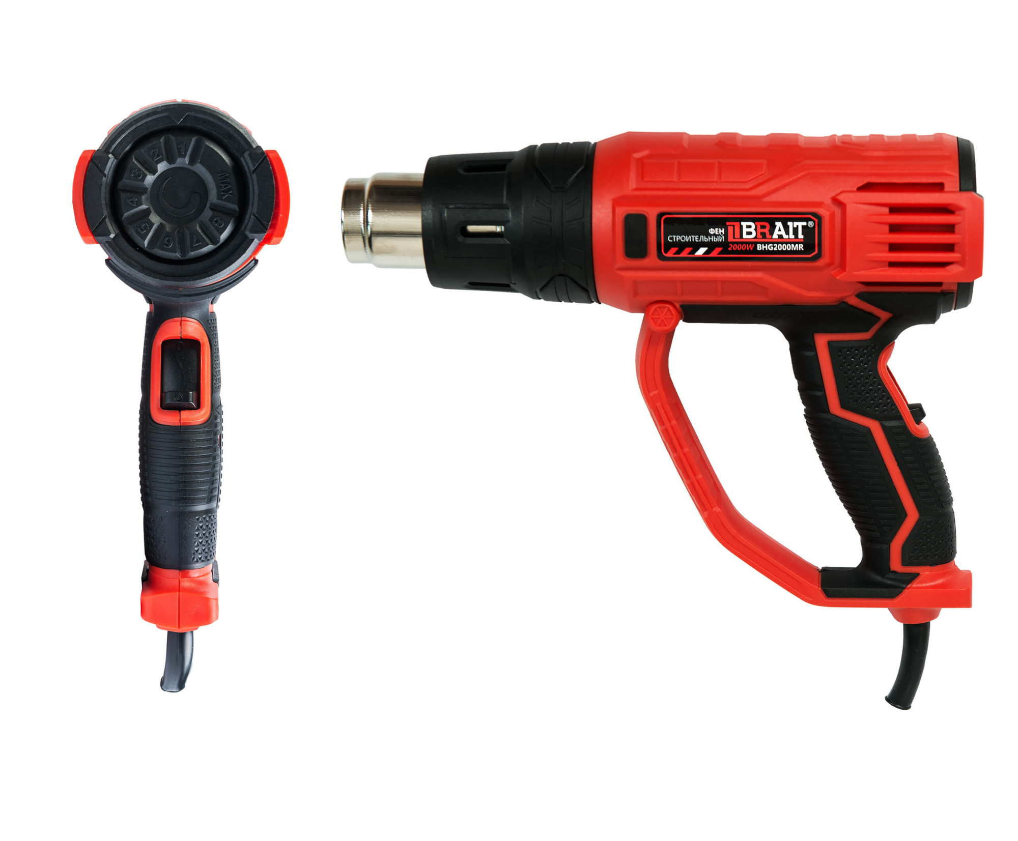 Фен строительный BRAIT BHG2000MR