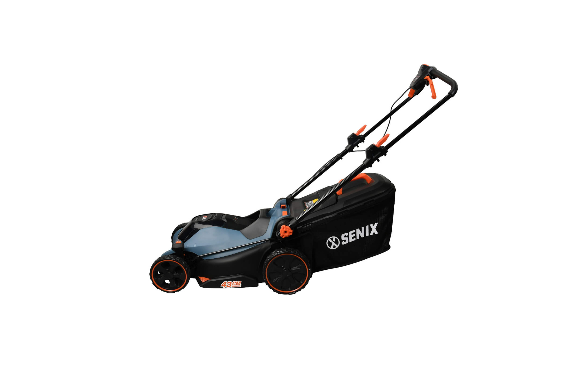 Газонокосилка аккумуляторная самоходная SENIX LPSX2-M-EU, 2X2 40V, 43см, 2акб,1зу