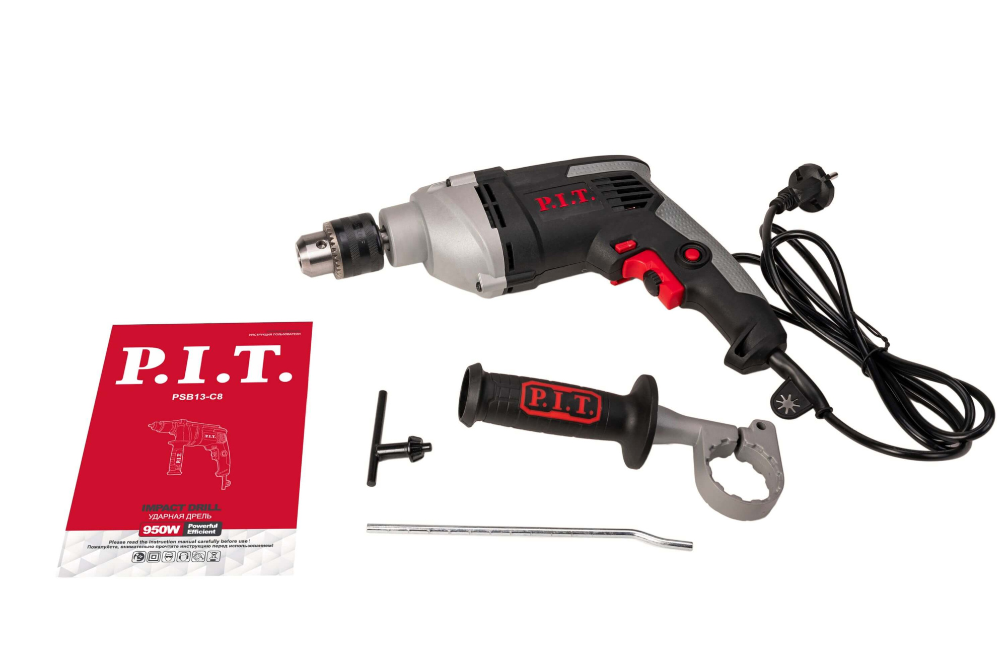 Дрель ударная P.I.T. PSB13-C8