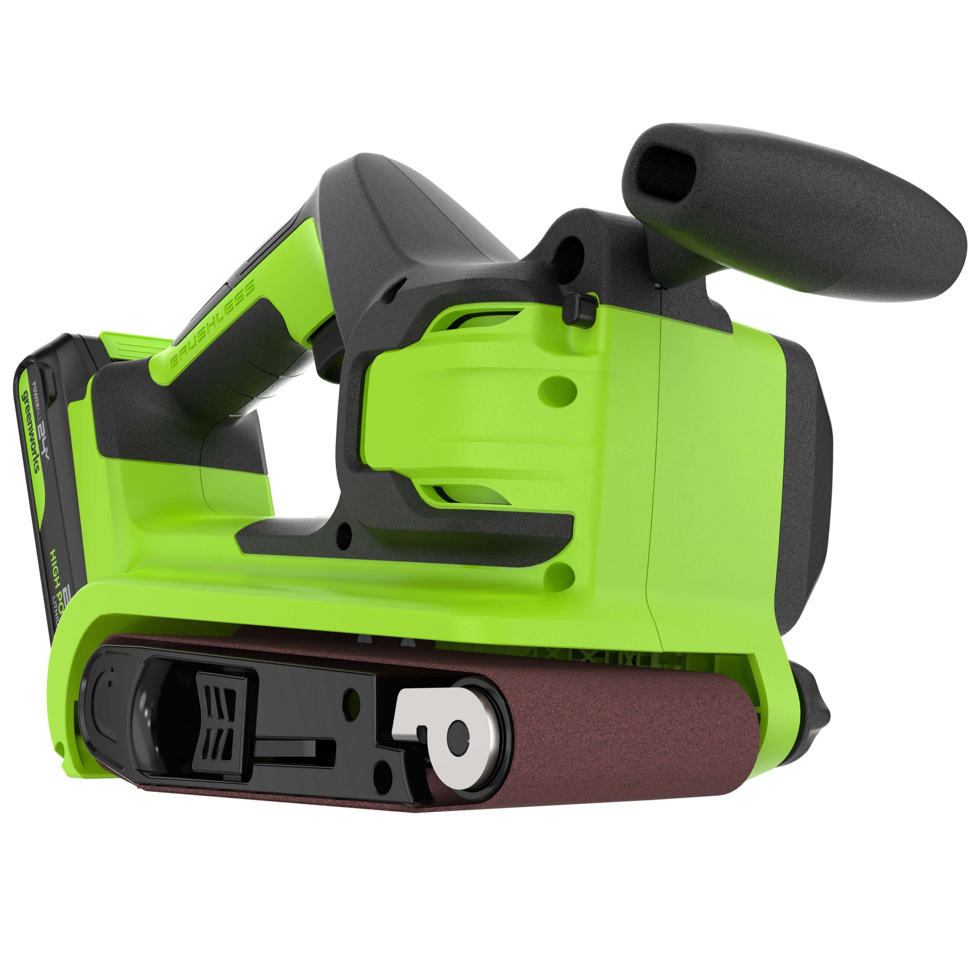 Шлифмашина ленточная аккумуляторная GREENWORKS G24BS 3100607CUA